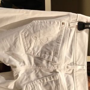Lilly Pulitzer White Worth Sateen Skinny